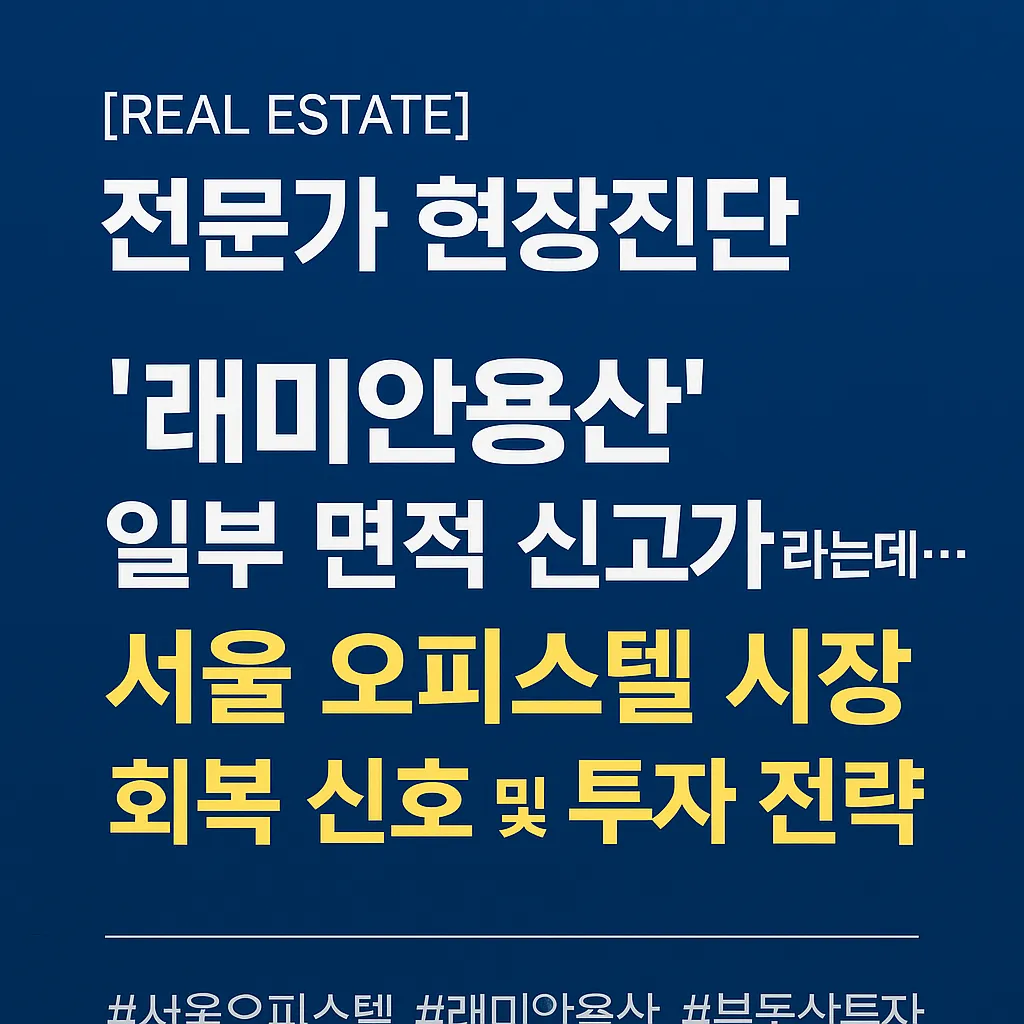 용산 오피스텔
